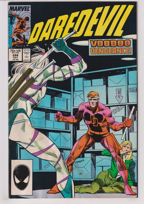 DAREDEVIL #244 (MARVEL 1987) C2