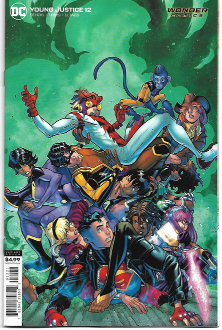 YOUNG JUSTICE #12 CARD STOCK VAR ED (DC 2020)