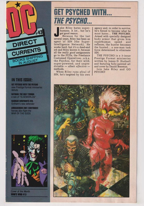 DC DIRECT CURRENTS #43 (DC 1991)