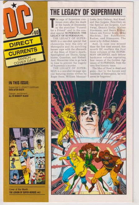 DC DIRECT CURRENTS #60 (DC 1993)