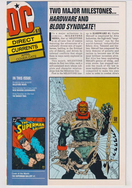 DC DIRECT CURRENTS #61 (DC 1993)