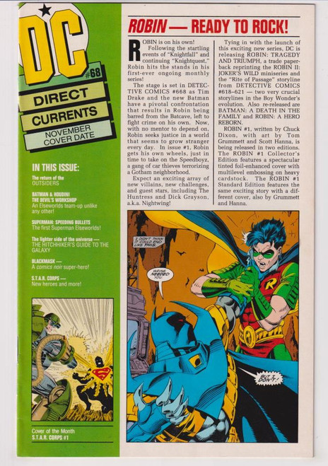 DC DIRECT CURRENTS #68 (DC 1993)