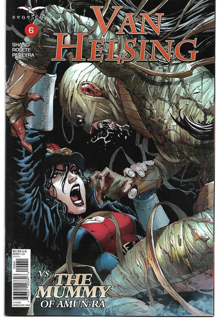 GFT VAN HELSING VS THE MUMMY OF AMUN RA #6 (OF 6) CVR D (ZENESCOPE 2017)