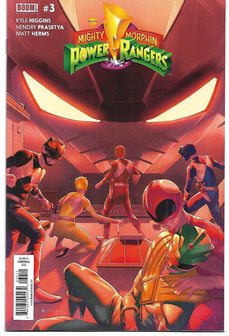 MIGHTY MORPHIN POWER RANGERS #03 MAIN CVR (BOOM 2016)