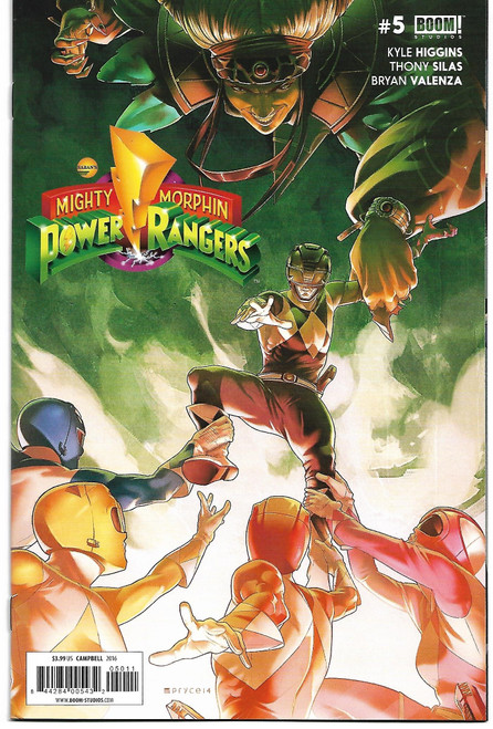 MIGHTY MORPHIN POWER RANGERS #05 MAIN CVR (BOOM 2016)