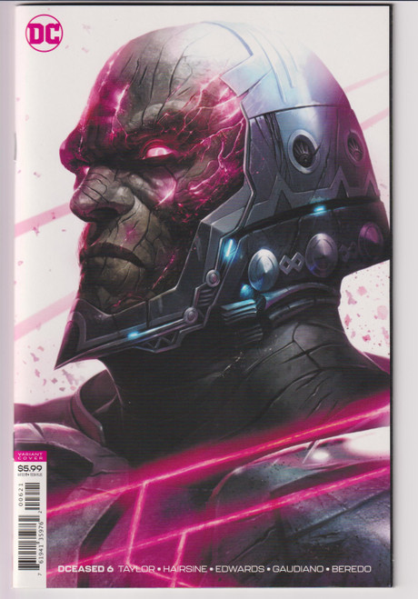 DCEASED #6 (OF 6) CARD STOCK VAR ED (DC 2019) "NEW UNREAD" C2