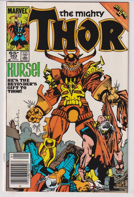 THOR #363 (MARVEL 1986) C2