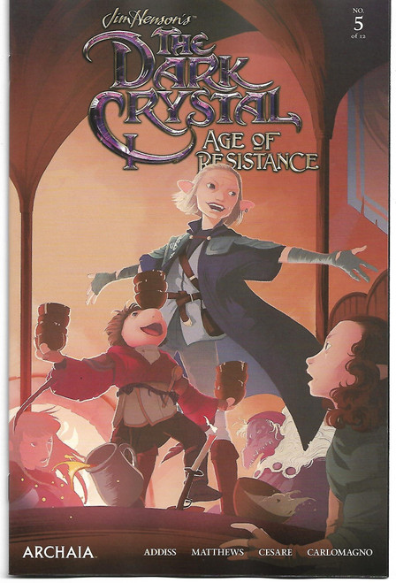 JIM HENSON DARK CRYSTAL AGE RESISTANCE #05 CVR A FINDEN (ARCHIA 2020)