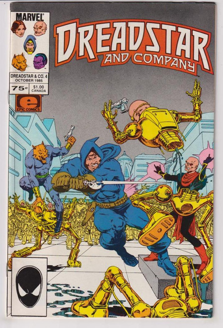 DREADSTAR AND COMPANY #4 (MARVEL 1985)