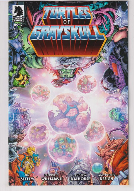 MASTERS OF UNIVERSE TMNT TURTLES OF GRAYSKULL #3 (DARK HORSE 2025) "NEW UNREAD"