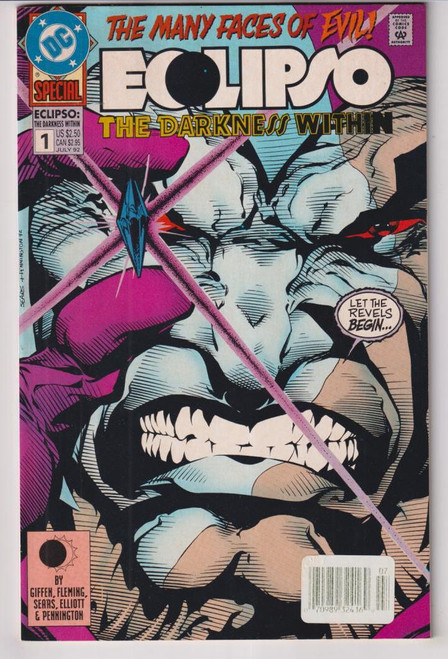 ECLIPSO THE DARKNESS WITHIN #1 (DC 1992) NEWSSTAND