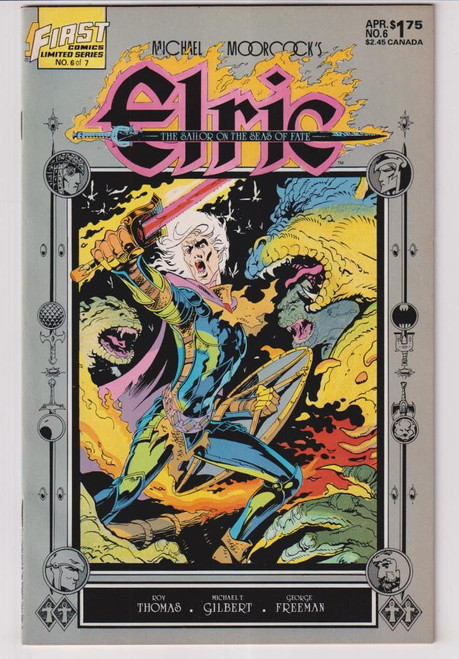 ELRIC THE SAILOR ON THE SEAS OF FATE #6 (FIRST 1986)