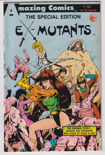 EX-MUTANTS SPECIAL EDITION #1 (ETERNITY 1987)