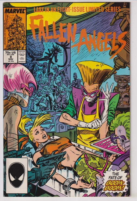 FALLEN ANGELS #8 (MARVEL 1987)