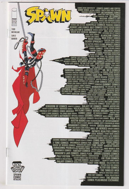 SPAWN #312 CVR E MCFARLANE (IMAGE 2020) LCSD 2020 C4 "NEW UNREAD"