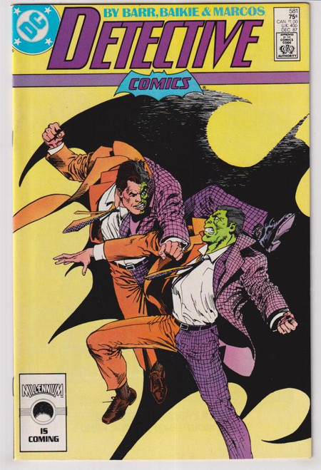 DETECTIVE COMICS #581 (DC 1987) C2