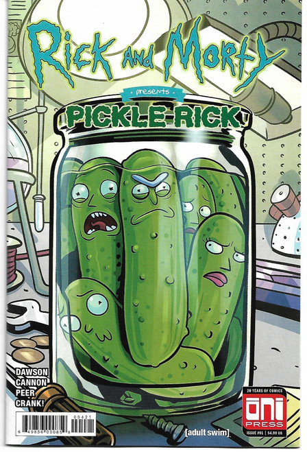 RICK & MORTY PRESENTS PICKLE RICK #1 CVR B DEWEY VAR (ONI PRESS 2018)