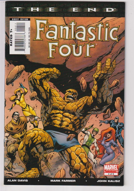 FANTASTIC FOUR THE END #4 (MARVEL 2007)