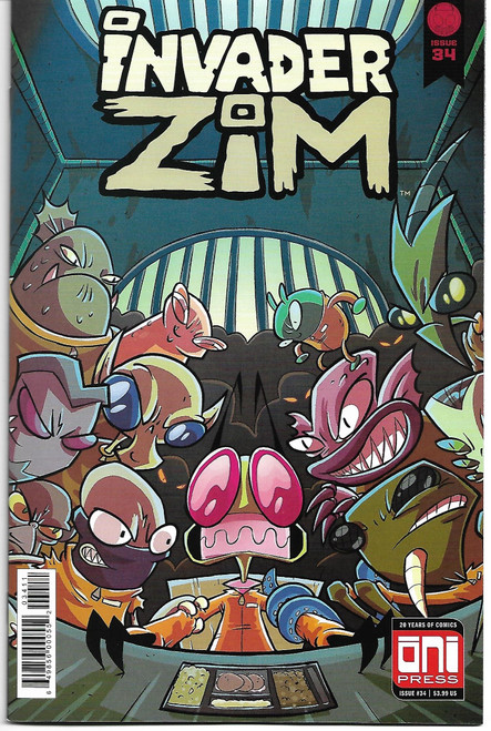 INVADER ZIM #34 CVR A (ONI PRESS 2018)