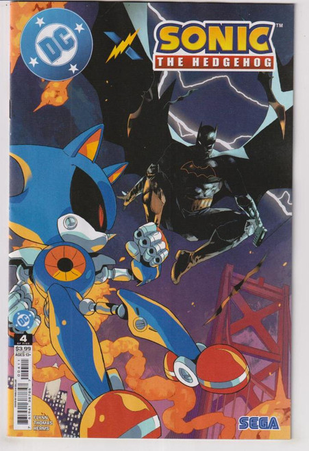 DC X SONIC THE HEDGEHOG #4 (OF 5) (DC 2025) "NEW UNREAD" DC X SONIC THE HEDGEHOG #4 (OF 5) (DC 2025) "NEW UNREAD"