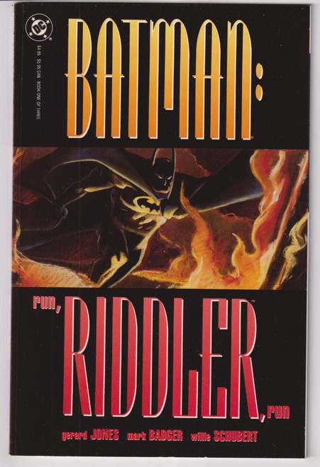 BATMAN RUN RIDDLER RUN #1 (DC 1992) C2