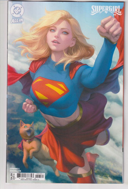 SUPERGIRL (2025) #3 CVR B (DC 2025) "NEW UNREAD"