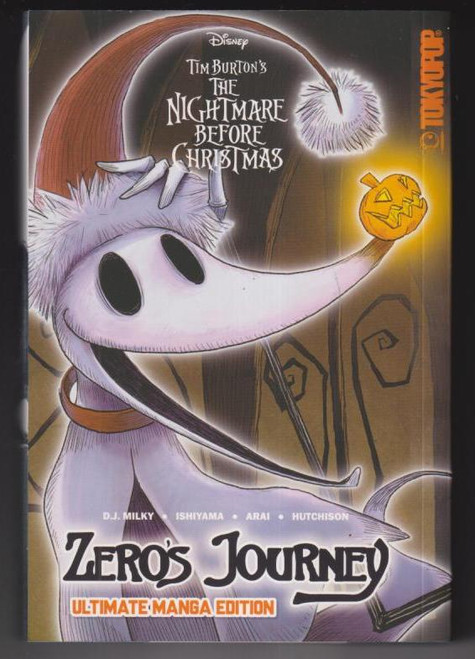 Disney Tim Burton's The Nightmare Before Christmas: Zero's Journey (Ultimate Manga Edition with Sprayed Edges) "NEW UNREAD"