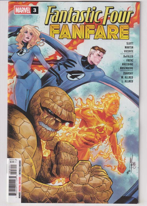 FANTASTIC FOUR FANFARE #3 (MARVEL 2025) "NEW UNREAD"