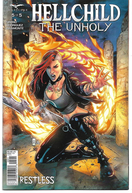 HELLCHILD THE UNHOLY #5 CVR A (ZENESCOPE 2017)