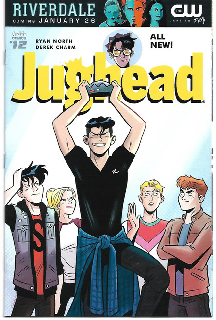 JUGHEAD #12 CVR A REG DEREK CHARM (ARCHIE 2017)