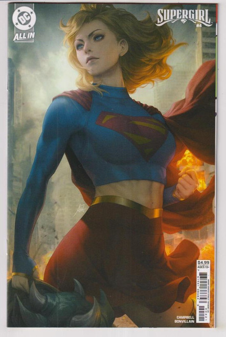 SUPERGIRL (2025) #4 CVR B (DC 2025) "NEW UNREAD"