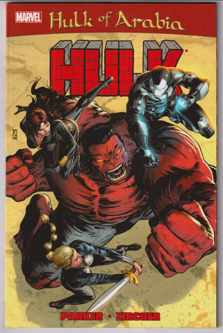 RED HULK HULK OF ARABIA TP "NEW UNREAD" C2