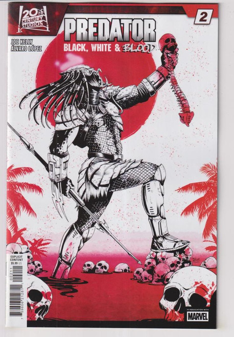 PREDATOR BLACK, WHITE & BLOOD #2 (MARVEL 2025) "NEW UNREAD"