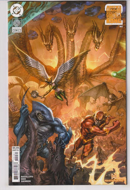 JUSTICE LEAGUE VS GODZILLA VS KONG 2 #4 (OF 7) CVR C (DC 2024) "NEW UNREAD"