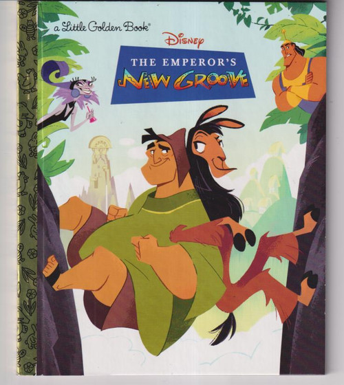 Disney The Emperor's New Groove LITTLE GOLDEN BOOK "NEW UNREAD"