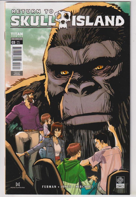 RETURN TO SKULL ISLAND #3 (OF 4) (TITAN 2025) "NEW UNREAD" RETURN TO SKULL ISLAND #3 (OF 4) (TITAN 2025) "NEW UNREAD"