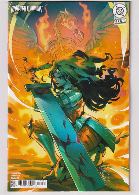 ABSOLUTE WONDER WOMAN #12 CVR B (DC 2025) "NEW UNREAD" ABSOLUTE WONDER WOMAN #12 CVR B (DC 2025) "NEW UNREAD"