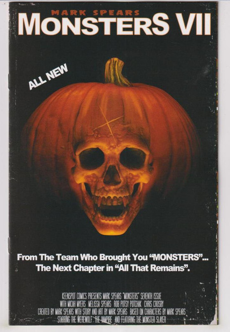 MARK SPEARS MONSTERS #7 CVR C (KEENSPOT 2025) "NEW UNREAD"