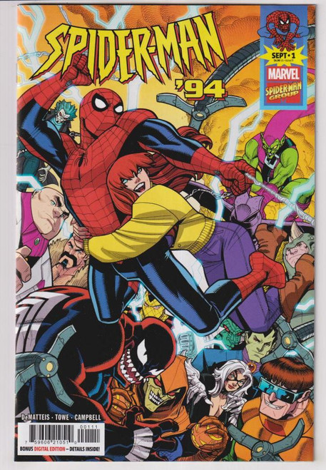 SPIDER-MAN '94 #1 (MARVEL 2025) "NEW UNREAD" C2