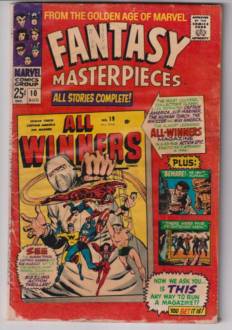 FANTASY MASTERPIECES #10 (MARVEL 1967)