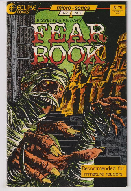 FEAR BOOK #1 (ECLIPSE 1986)