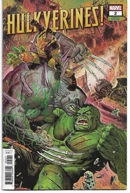 HULKVERINES #2 (OF 3) VAR CVR (MARVEL 2019)