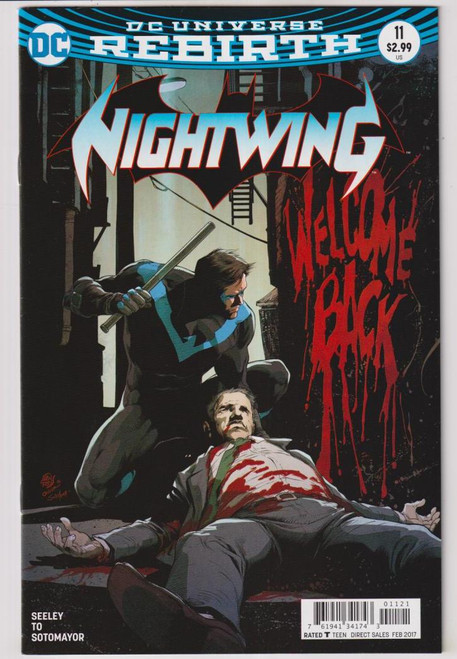 NIGHTWING (2016) #011 VAR ED (DC 2016) "NEW UNREAD"