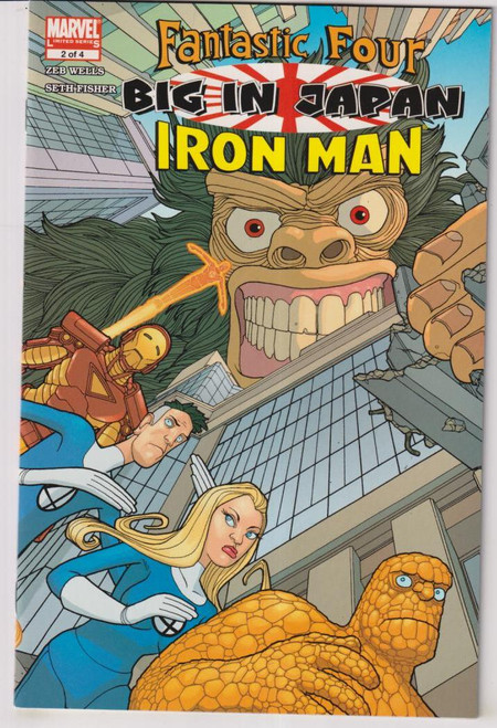 FANTASTIC FOUR IRON MAN BIG IN JAPAN #02 (MARVEL 2006)