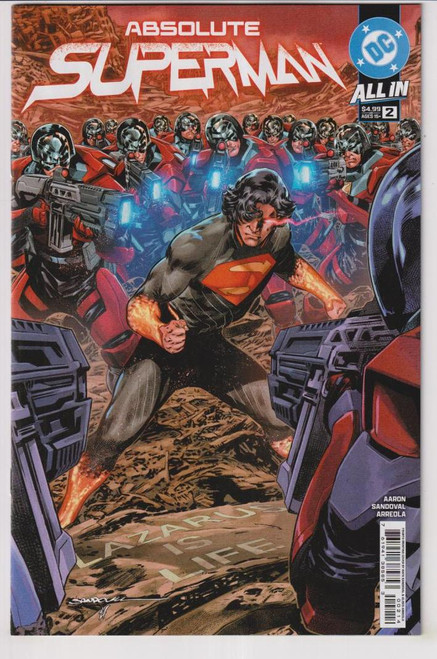 ABSOLUTE SUPERMAN #02 Fourth Printing (DC 2025) "NEW UNREAD" C2
