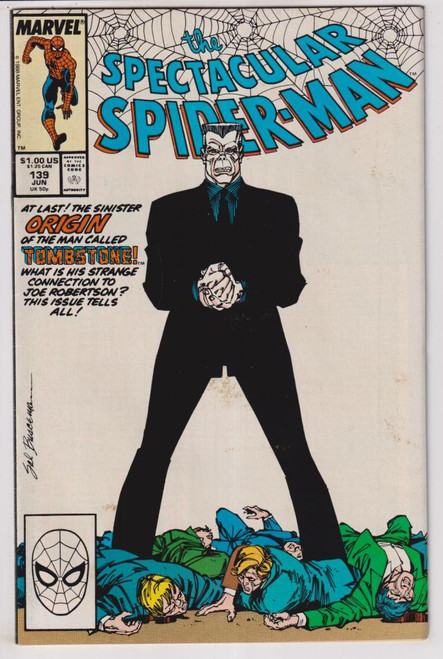 SPECTACULAR SPIDER-MAN #139 (MARVEL 1988) C4