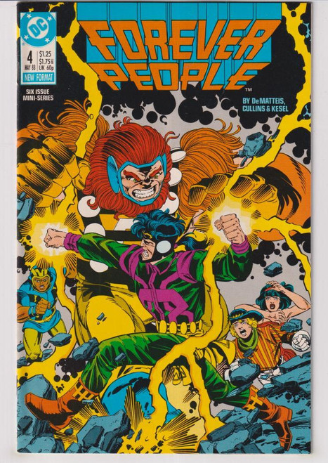 FOREVER PEOPLE (1988) #4 (DC 1988)