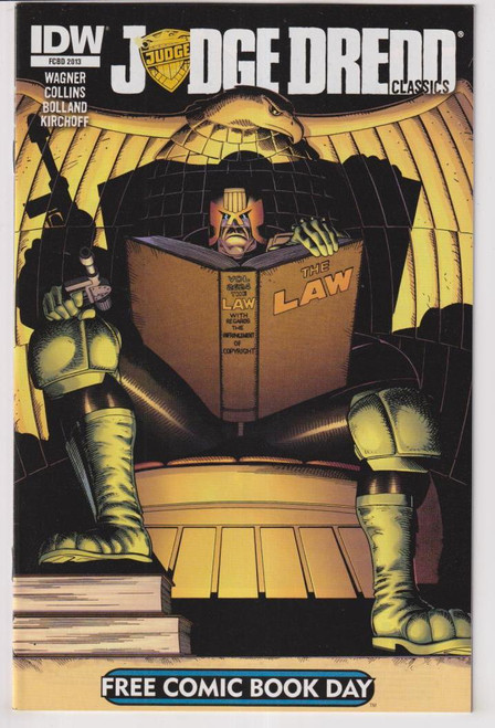FCBD 2013 JUDGE DREDD CLASSICS (IDW 2013)