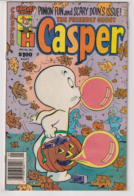 CASPER THE FRIENDLY GHOST #244 (HARVEY 1989)