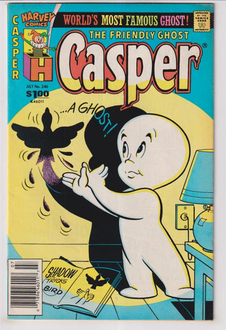 CASPER THE FRIENDLY GHOST #246 (HARVEY 1989)